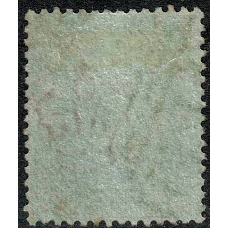 1d red brown  HI. Cancelled by light GREEN numeral  cancel SG 29. Spec. C8ud