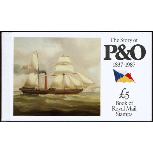Great Britain Scott #BK151 MNH - The Story of P&O Prestige Booklet (1987)