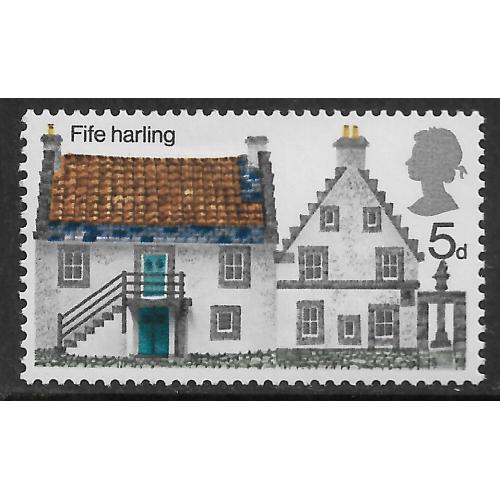 1970 Sg 815f 5d British Rural Architecture Phosphor Omitted Unmounted Mint