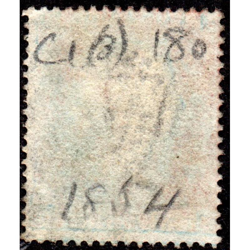 1854 Sg 17 C1 (3) 1d brick-red 'SQ' Plate 180 with Scottish Duplex Cancel Used