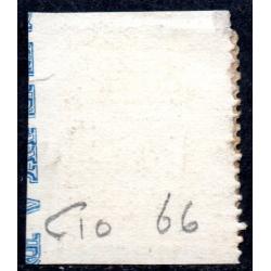 1861 Sg 40 C10 1d rose-red 'BE' Plate 66 with 159 Glasgow Numeral Cancel Used