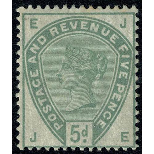 SG 193. 5d green JE. Unmounted mint.