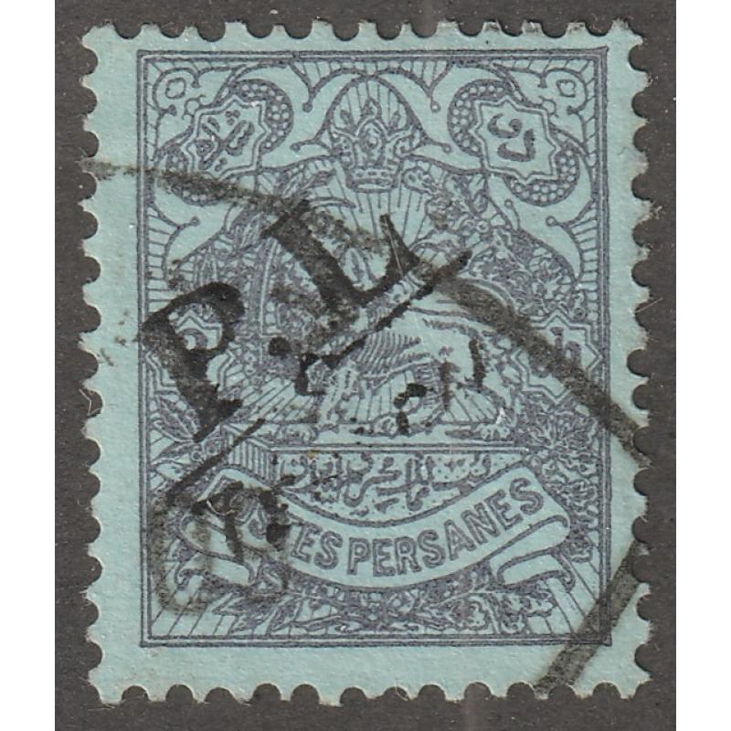 Persian stamp, Scott#393, used, certified, Local post issue, 1909