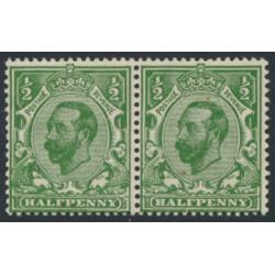 GB Downey Head  SG 324  N2c MNH in pair with normal